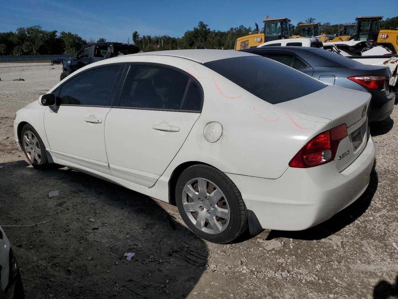 Image 2 of 2006 HONDA CIVIC LX 2006 with VIN 1HGFA16596L035032