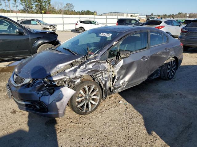 Изображение 1 2015 HONDA CIVIC EXL 2015 с VIN 2HGFB2F9XFH519830