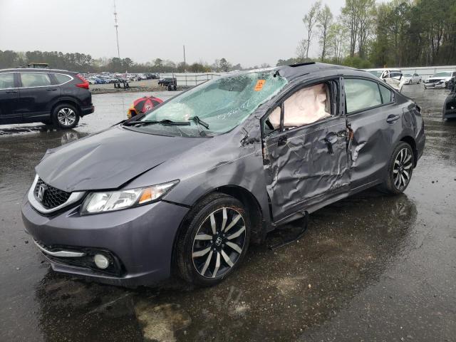 Image 1 of 2015 HONDA CIVIC EXL 2015 with VIN 2HGFB2F96FH538777