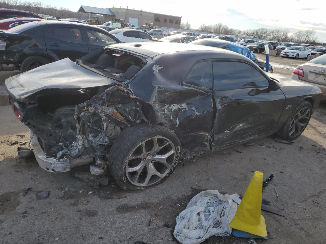 Image 3 of 2015 DODGE CHALLENGER SXT 2015 with VIN 2C3CDZATXFH869373