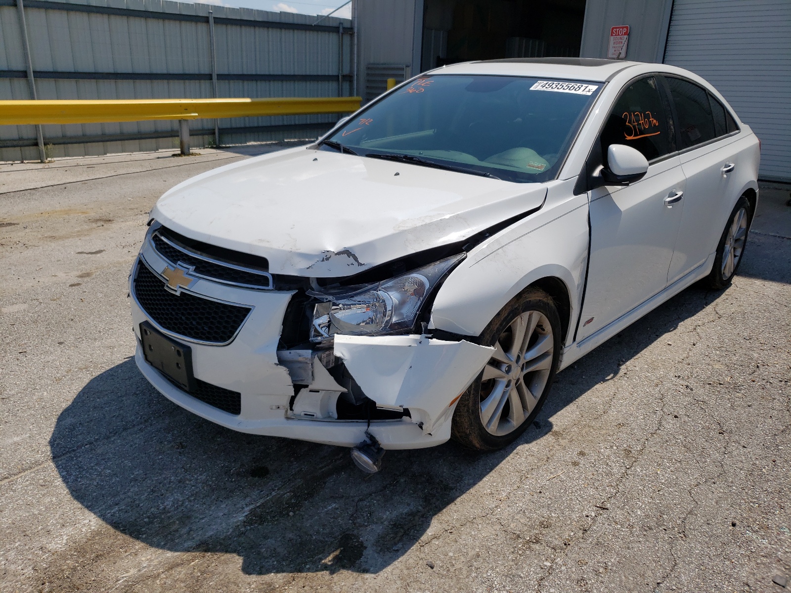 Изображение 2 2014 CHEVROLET CRUZE LTZ 2014 с VIN 1G1PG5SB3E7209780