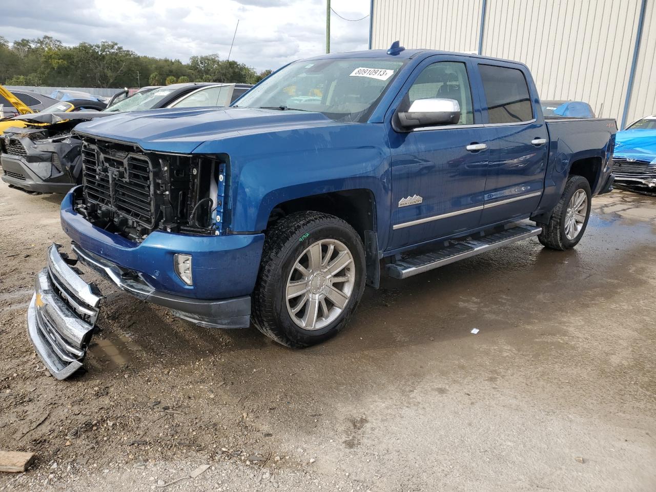 Obraz 1 z 2018 CHEVROLET SILVERADO K1500 HIGH COUNTRY 2018 z VIN 3GCUKTEJ6JG373023