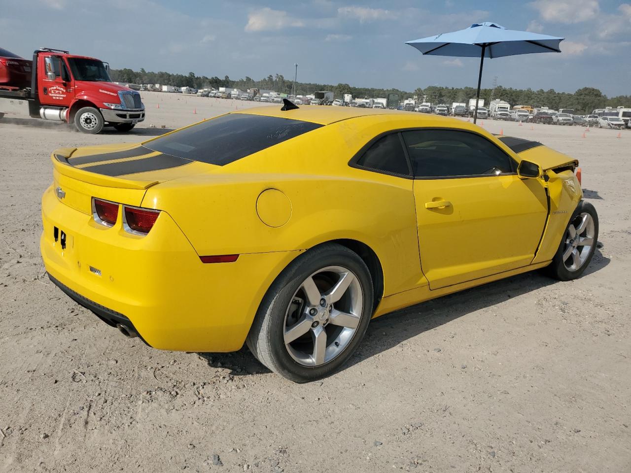 Image 3 of 2012 CHEVROLET CAMARO LT 2012 with VIN 2G1FB1E30C9108666