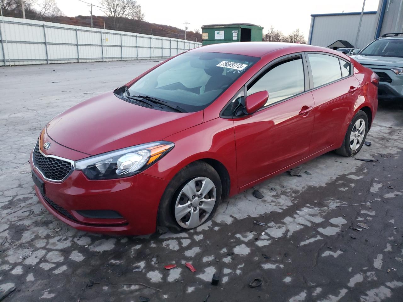 Image 1 of 2016 KIA FORTE LX 2016 with VIN KNAFK4A69G5567199