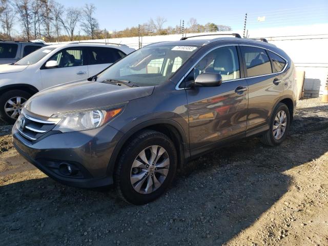 Image 1 of 2014 HONDA CR-V EXL 2014 with VIN 2HKRM4H71EH651569