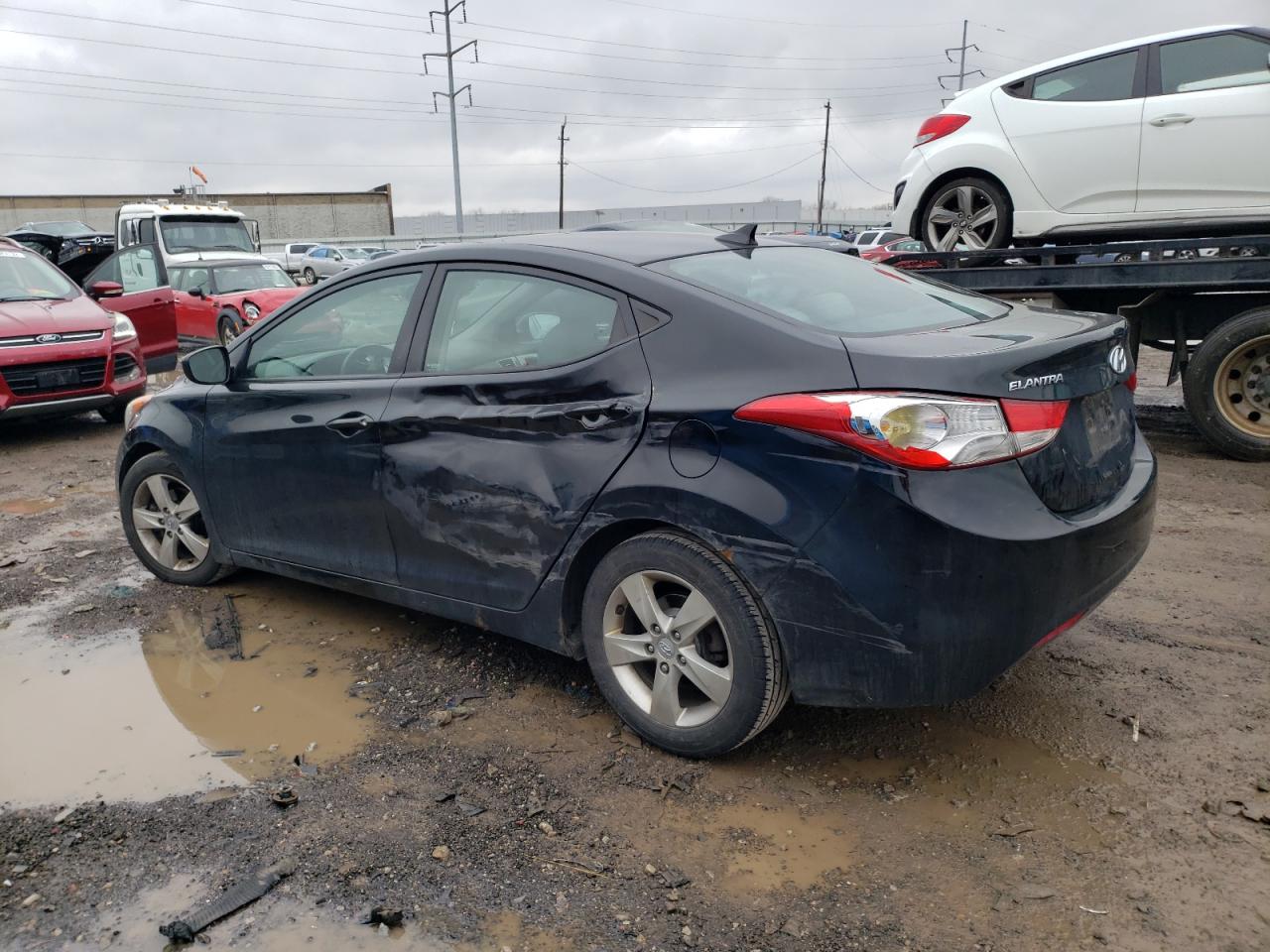 Image 2 of 2013 HYUNDAI ELANTRA GLS 2013 with VIN KMHDH4AE8DU738506