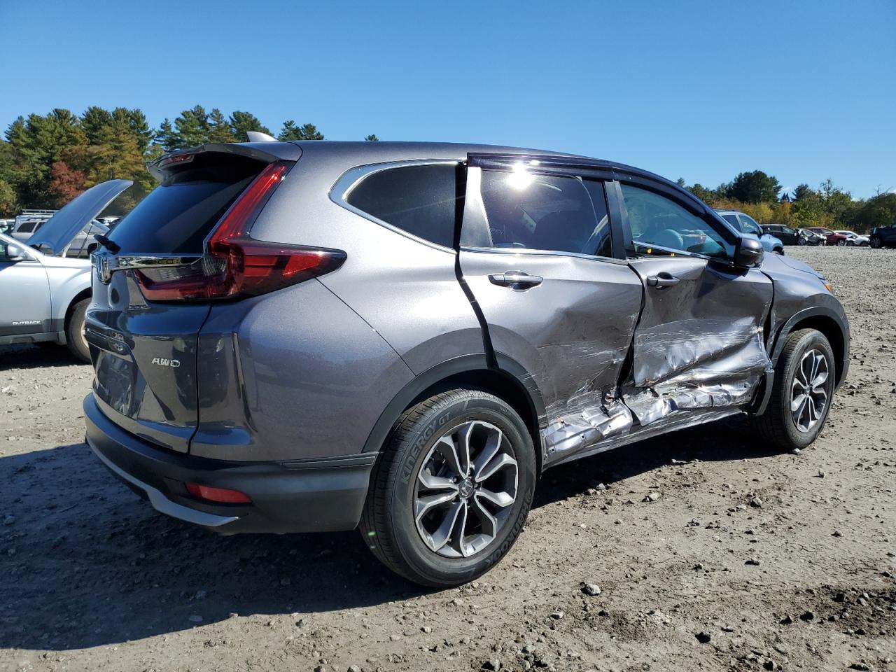 Изображение 3 2022 HONDA CR-V EX 2022 с VIN 2HKRW2H51NH637300