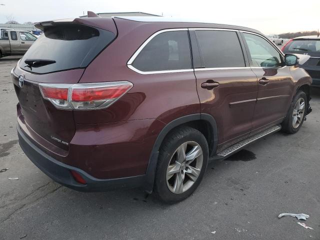 Изображение 3 2014 TOYOTA HIGHLANDER LIMITED 2014 с VIN 5TDDKRFH1ES033834