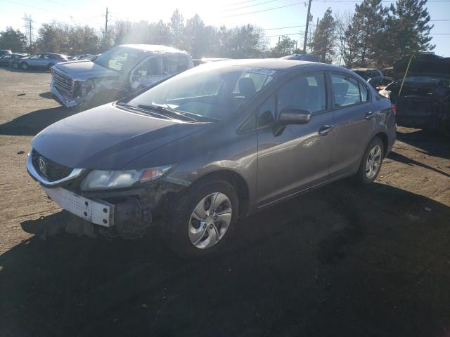 Image 1 of 2014 HONDA CIVIC LX 2014 with VIN 19XFB2F5XEE210218