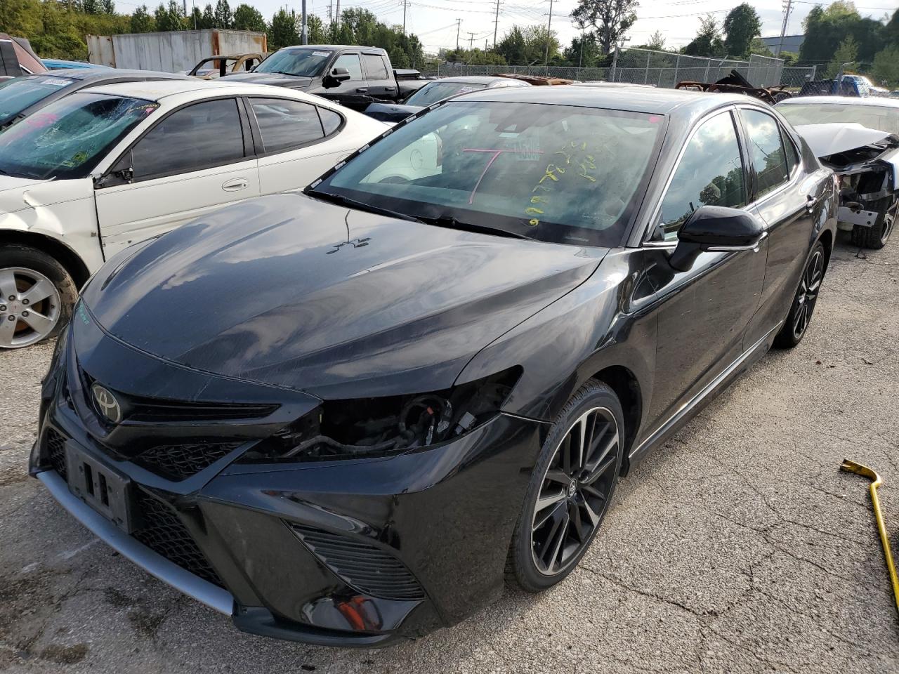 Изображение 1 2019 TOYOTA CAMRY XSE 2019 с VIN 4T1B61HK9KU245843