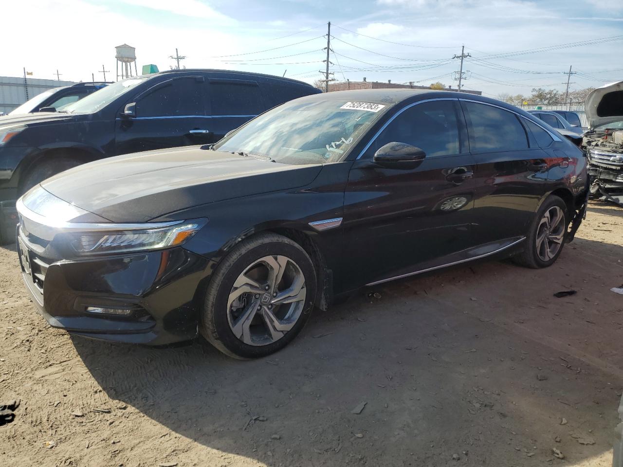 Image 1 of 2020 HONDA ACCORD EXL 2020 with VIN 1HGCV2F52LA002118