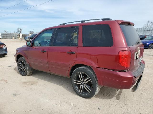 Изображение 2 2003 HONDA PILOT EXL 2003 с VIN 2HKYF18653H605493