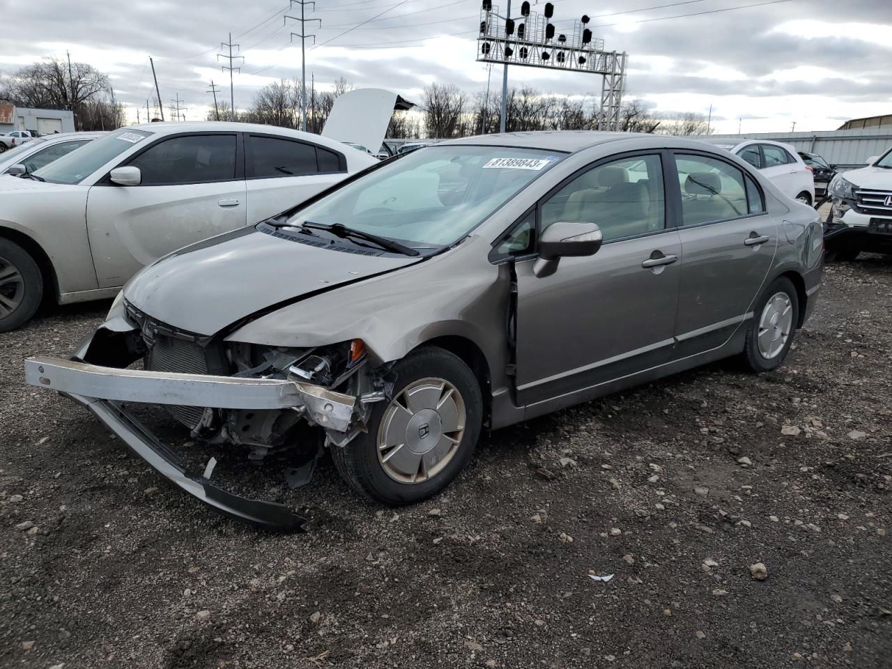 Изображение 1 2008 HONDA CIVIC HYBRID 2008 с VIN JHMFA362X8S025021