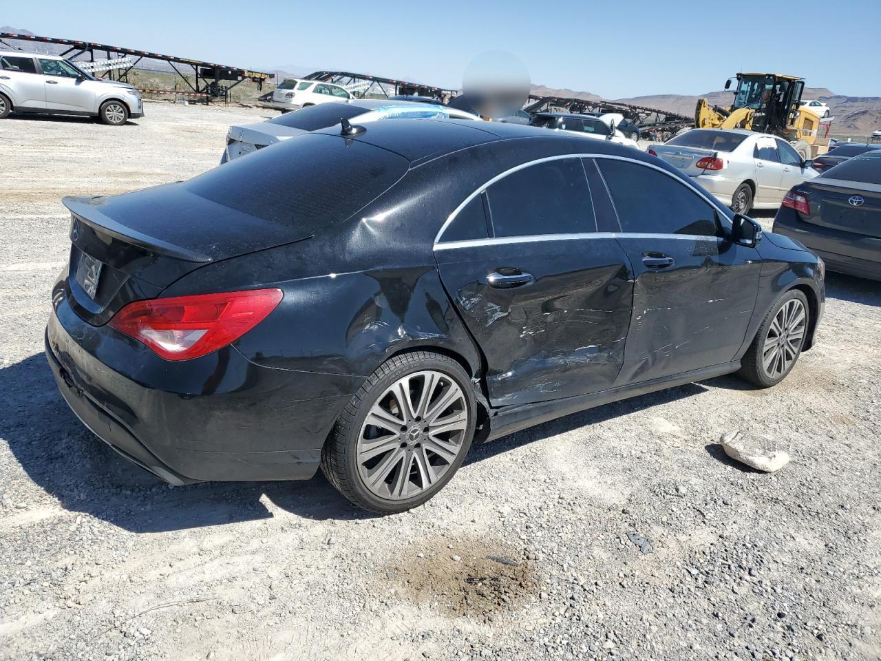 Image 3 of 2019 MERCEDES-BENZ CLA 250 2019 with VIN WDDSJ4EB0KN771691