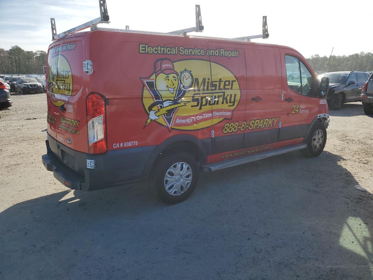Image 3 of 2016 FORD TRANSIT T-250 2016 with VIN 1FTYR1ZM4GKA39189