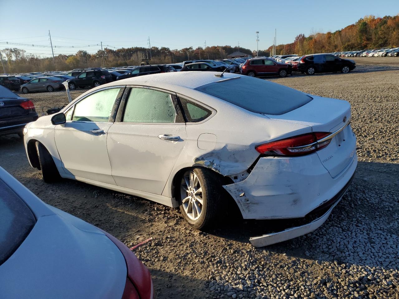 Image 2 of 2017 FORD FUSION SE 2017 with VIN 3FA6P0HD1HR153792