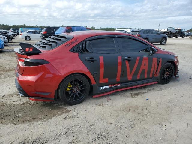 Image 3 of 2020 TOYOTA COROLLA LE 2020 with VIN JTDEPRAE4LJ050270