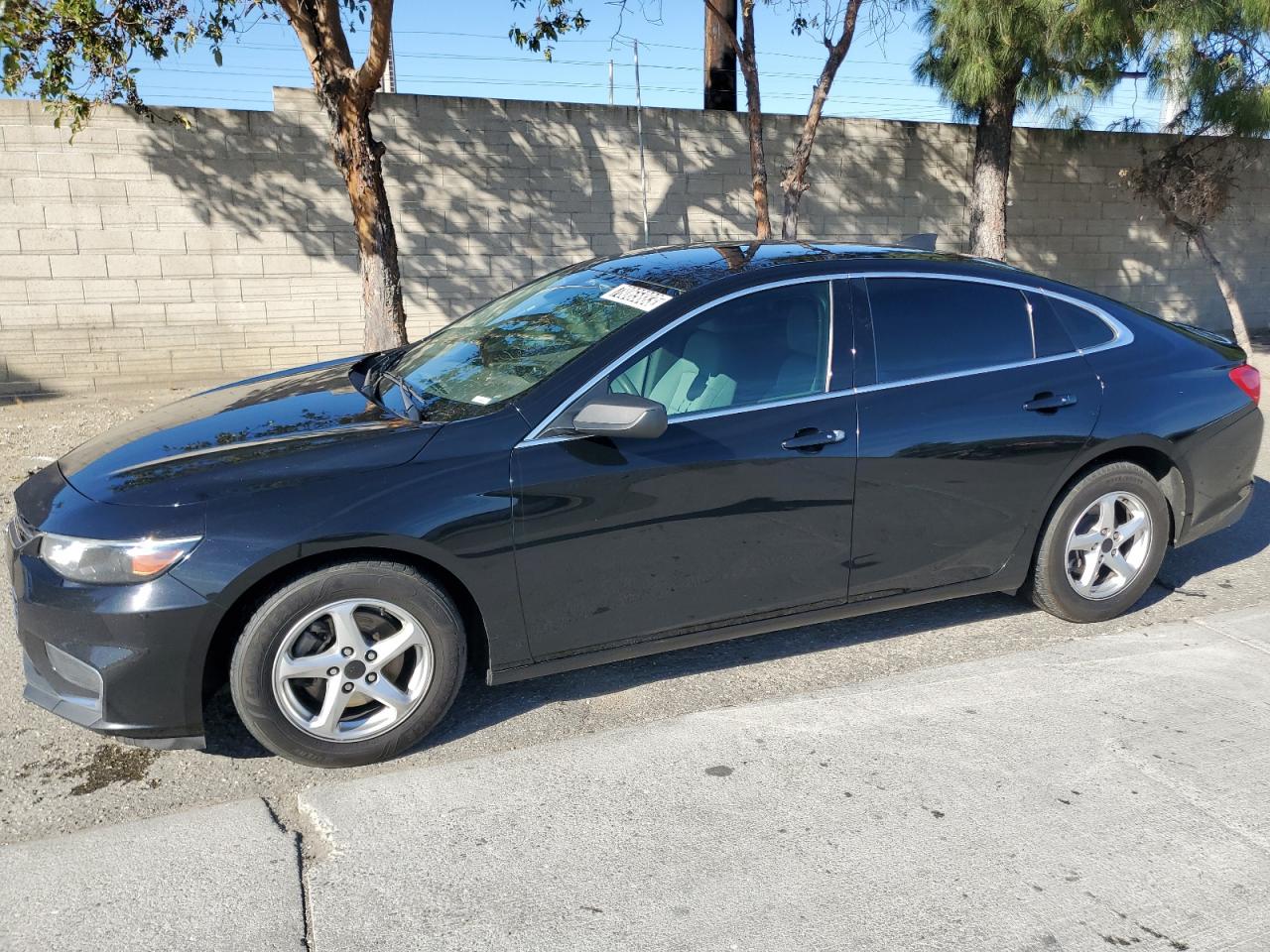 Image 1 of 2018 CHEVROLET MALIBU LS 2018 with VIN 1G1ZB5ST0JF163373