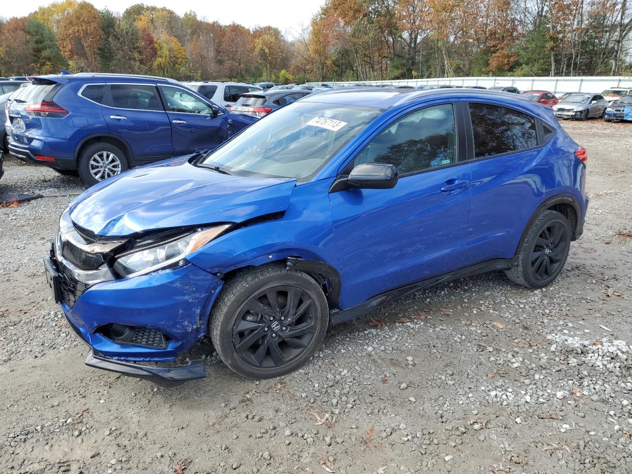 Изображение 1 2021 HONDA HR-V SPORT 2021 с VIN 3CZRU6H11MM703924
