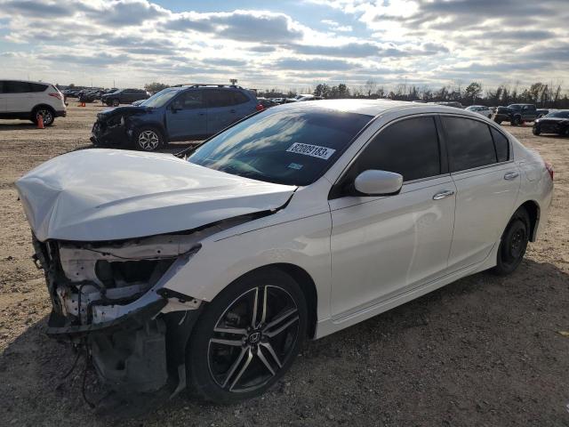 Image 1 of 2017 HONDA ACCORD SPORT 2017 with VIN 1HGCR2F5XHA072204