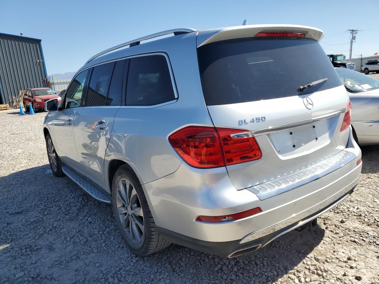 Image 2 of 2014 MERCEDES-BENZ GL 450 4MATIC 2014 with VIN 4JGDF7CE2EA270330