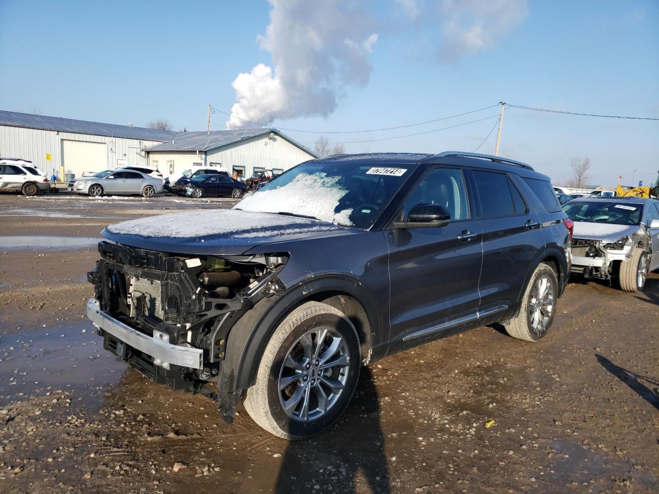 Image 1 of 2022 FORD EXPLORER LIMITED 2022 with VIN 1FMSK8FH8NGB78229