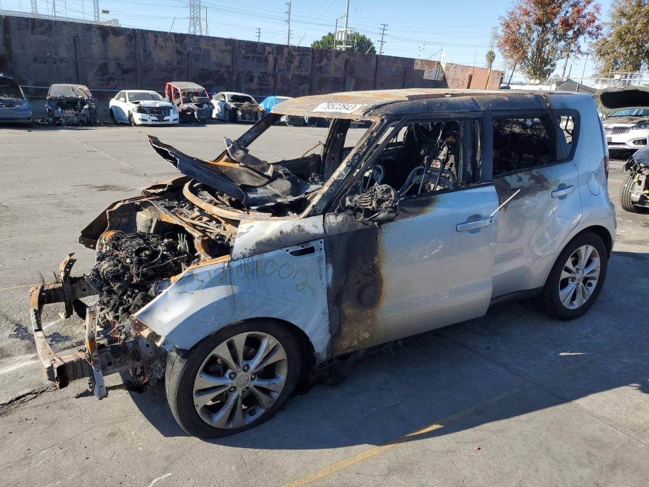 Image 1 of 2015 KIA SOUL + 2015 with VIN KNDJP3A56F7812009