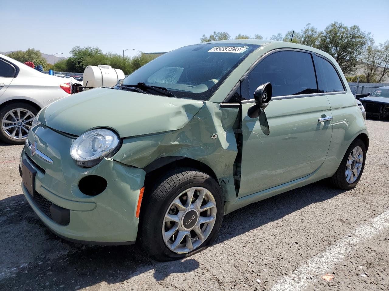 Image 1 of 2017 FIAT 500 POP 2017 with VIN 3C3CFFKR1HT700347