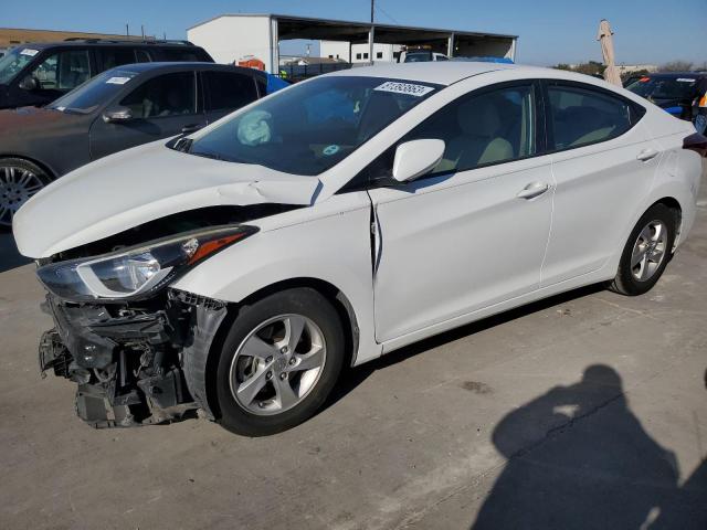Image 1 of 2014 HYUNDAI ELANTRA SE 2014 with VIN 5NPDH4AE3EH508386