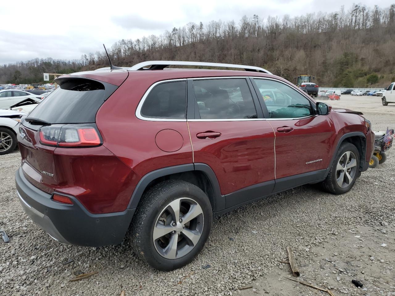Image 3 of 2021 JEEP CHEROKEE LIMITED 2021 with VIN 1C4PJMDX5MD141882