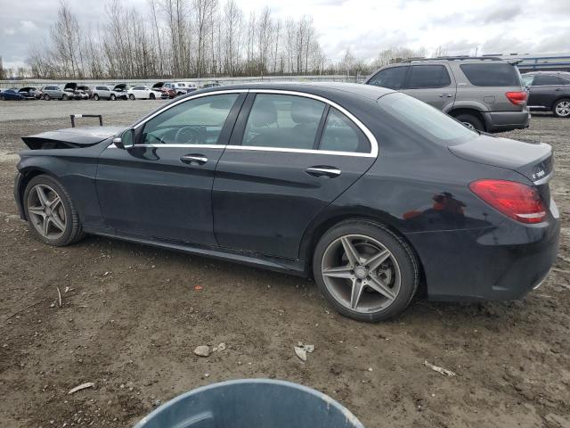 Image 2 of 2015 MERCEDES-BENZ C 300 4MATIC 2015 with VIN 55SWF4KB3FU008780