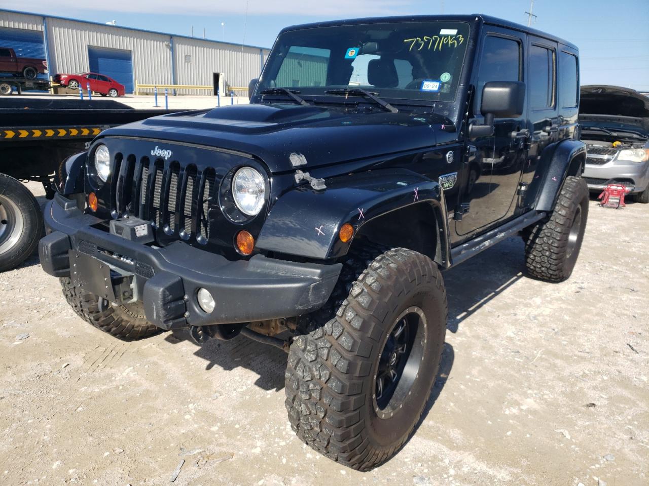 Image 1 of Jeep Wrangler Unlimited Rubicon 2012 with VIN 1C4BJWFG8CL202195