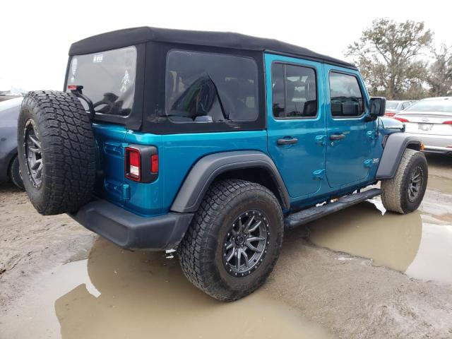 Изображение 3 2020 JEEP WRANGLER UNLIMITED SPORT 2020 с VIN 1C4HJXDG5LW143978