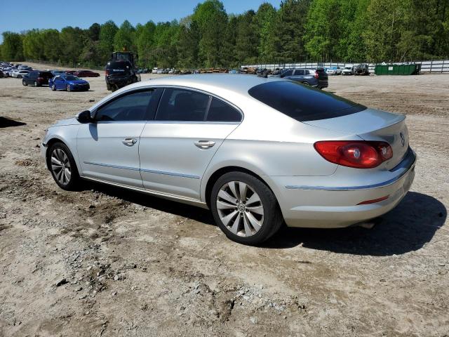 Image 2 of 2010 VOLKSWAGEN CC SPORT 2010 with VIN WVWMN7AN2AE551573