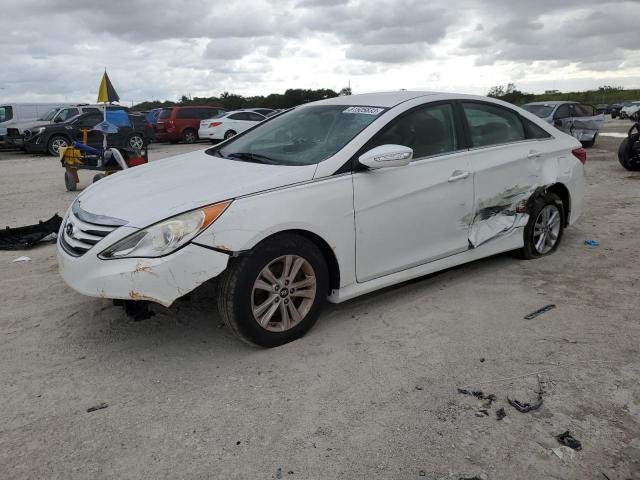 Image 1 of 2014 HYUNDAI SONATA GLS 2014 with VIN 5NPEB4AC4EH908297