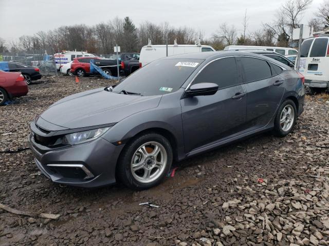 Image 1 of 2019 HONDA CIVIC LX 2019 with VIN 2HGFC2F68KH591297