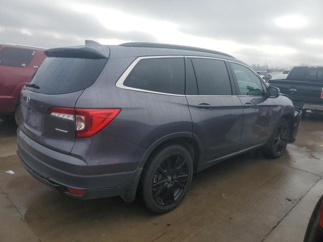 Image 3 of 2021 HONDA PILOT SE 2021 with VIN 5FNYF5H29MB046616