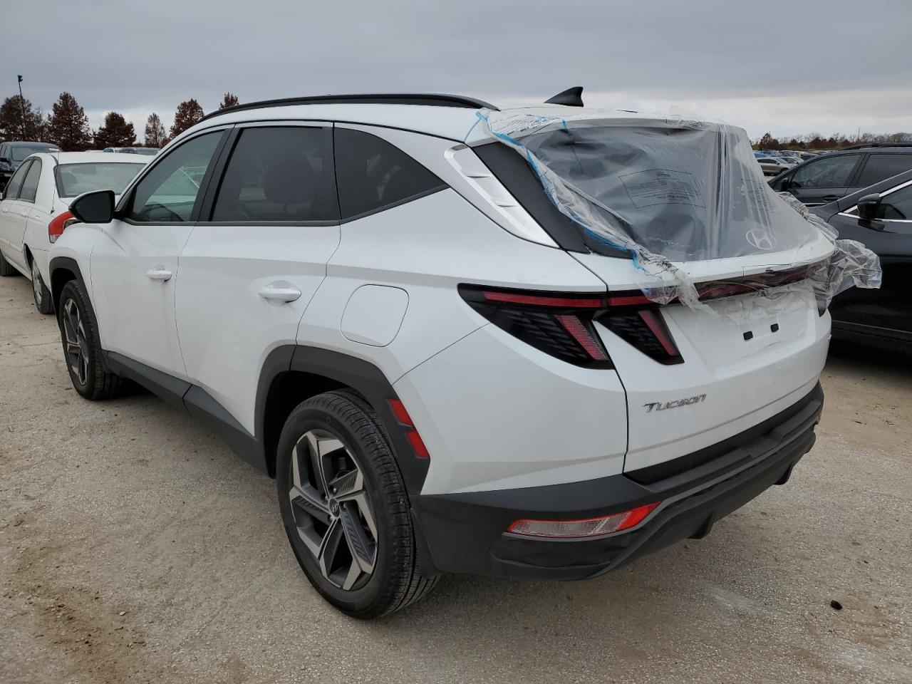 Image 2 of 2022 HYUNDAI TUCSON SEL 2022 with VIN 5NMJFCAE1NH122873