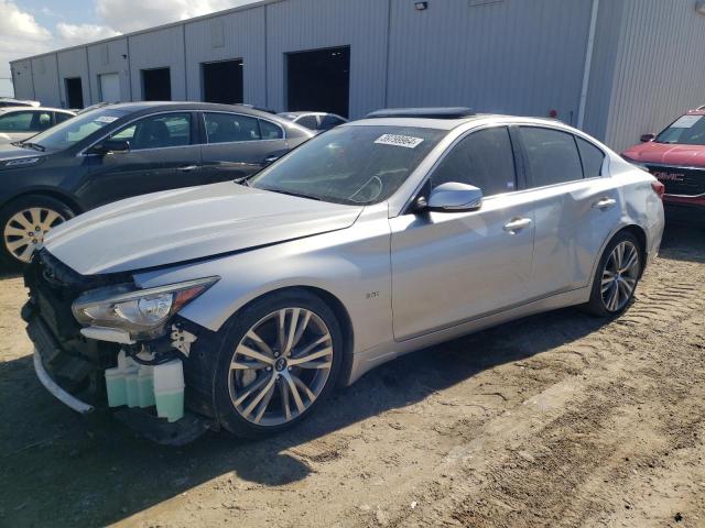 Image 1 of 2018 INFINITI Q50 LUXE 2018 with VIN JN1EV7APXJM354942