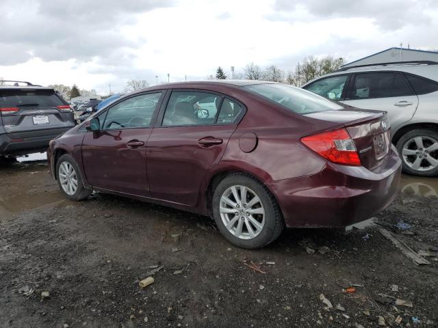 Image 2 of 2012 HONDA CIVIC EX 2012 with VIN 19XFB2F80CE340502