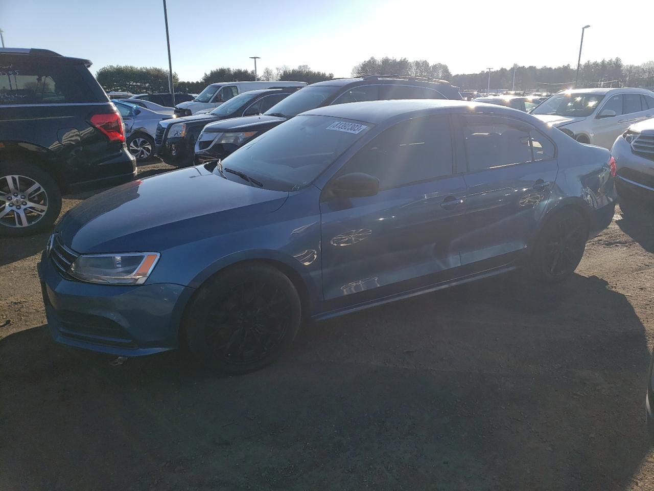 Изображение 1 2015 VOLKSWAGEN JETTA BASE 2015 с VIN 3VW2K7AJ9FM279552