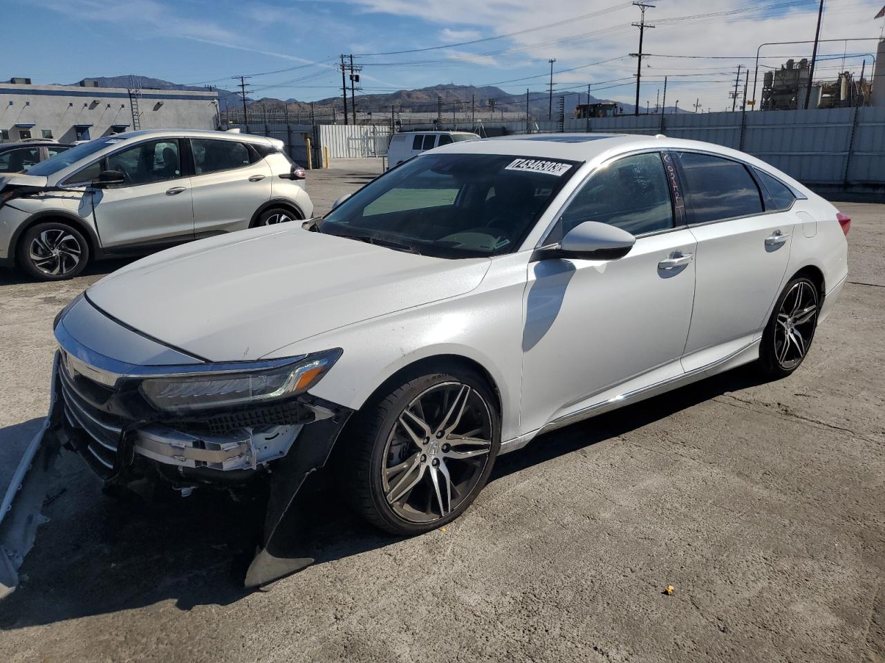 Изображение 1 2021 HONDA ACCORD TOURING 2021 с VIN 1HGCV2F97MA011191