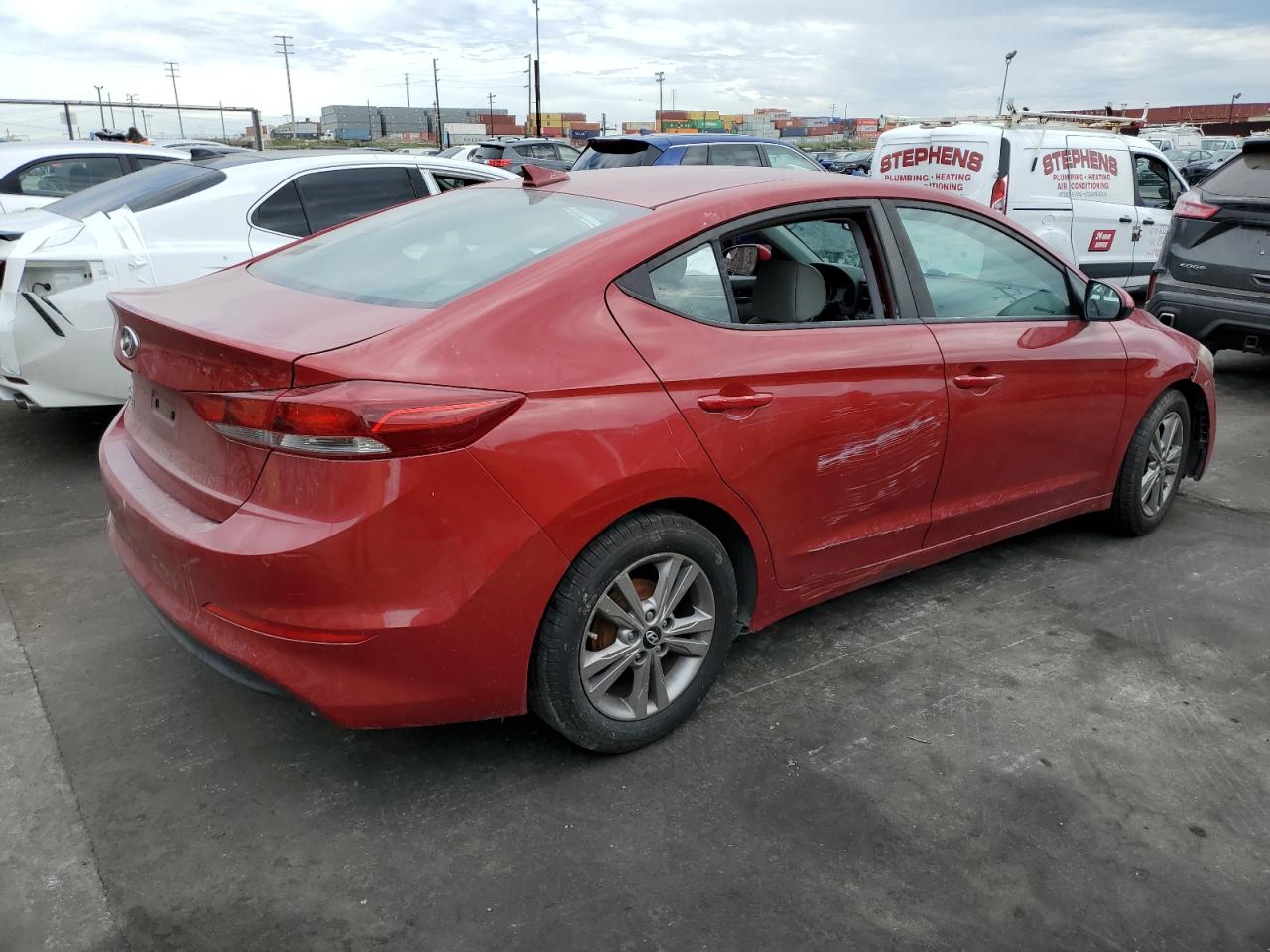 Image 3 of 2017 HYUNDAI ELANTRA SE 2017 with VIN KMHD84LF6HU099294