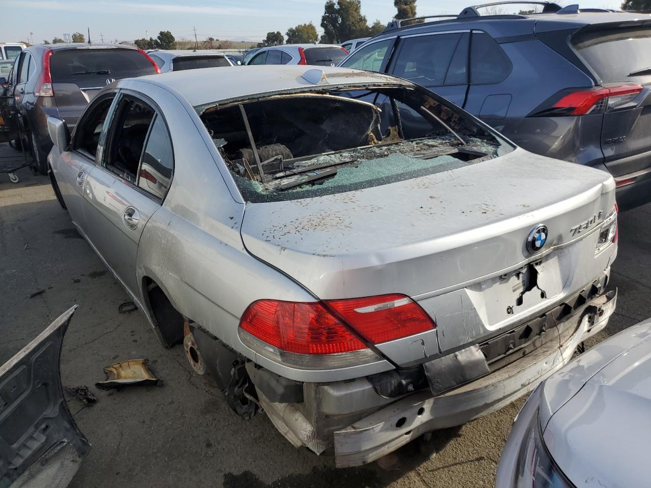 Image 2 of 2008 BMW 750 LI 2008 with VIN WBAHN83568DT78528