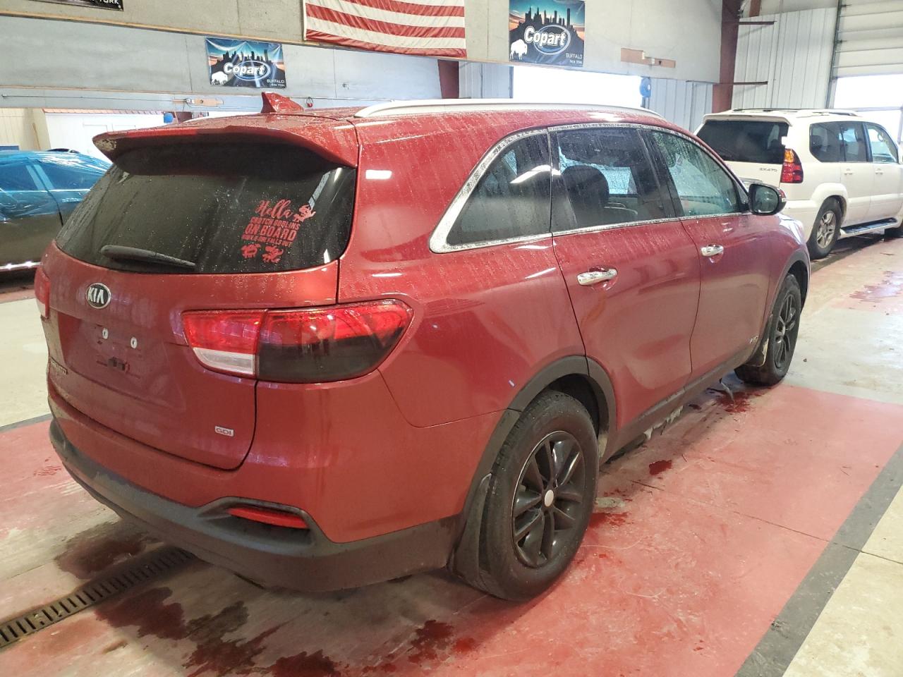 Image 3 of 2018 KIA SORENTO LX 2018 with VIN 5XYPGDA38JG352300