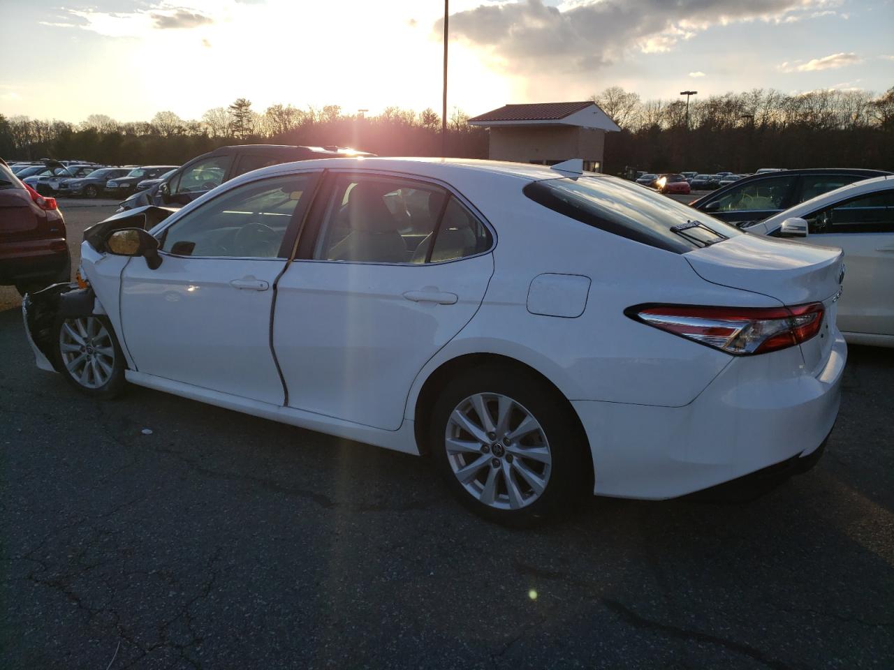 Image 2 of 2020 TOYOTA CAMRY LE 2020 with VIN 4T1C11AKXLU503057