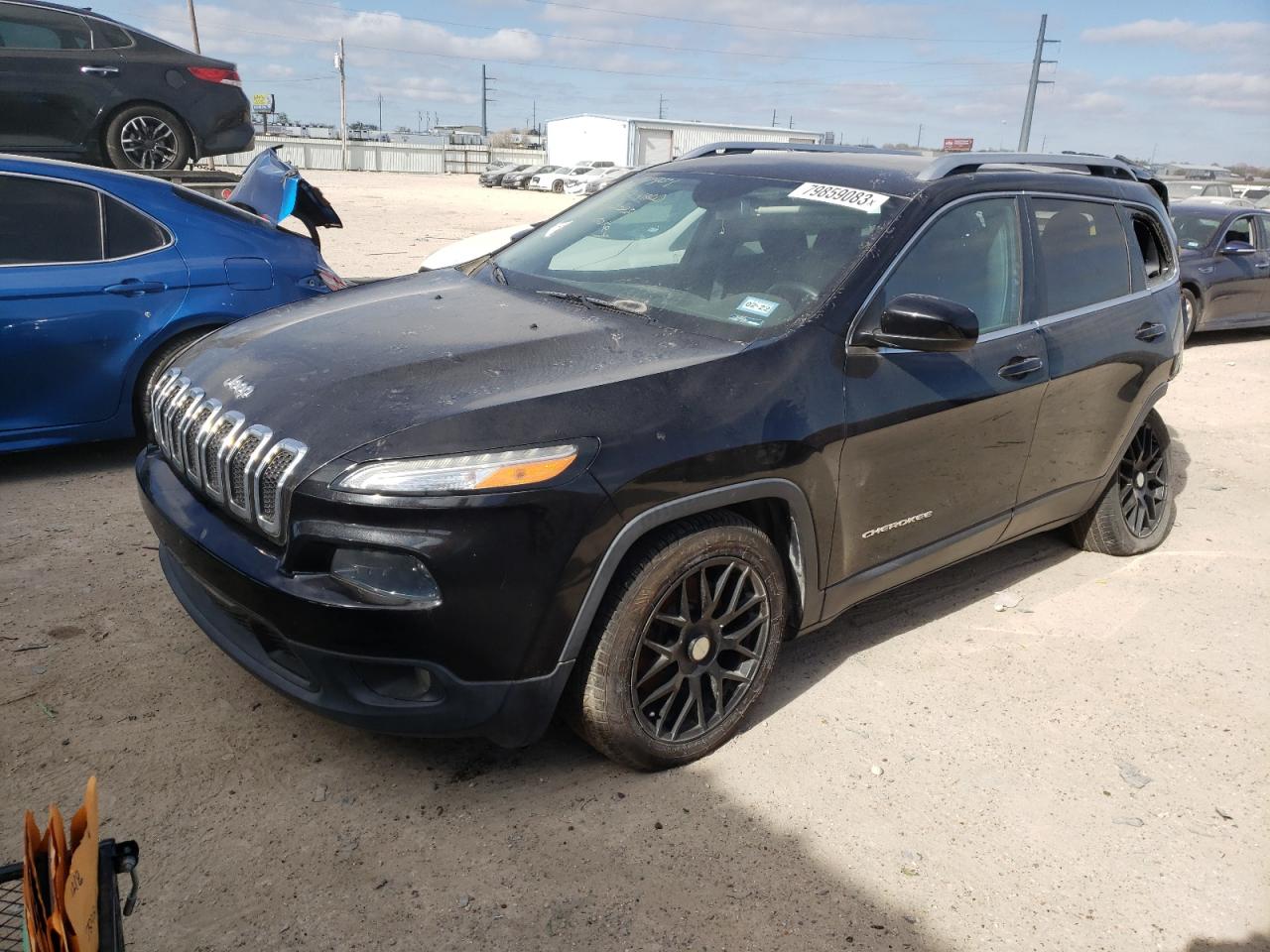 Image 1 of 2015 JEEP CHEROKEE LATITUDE 2015 with VIN 1C4PJLCB5FW616440