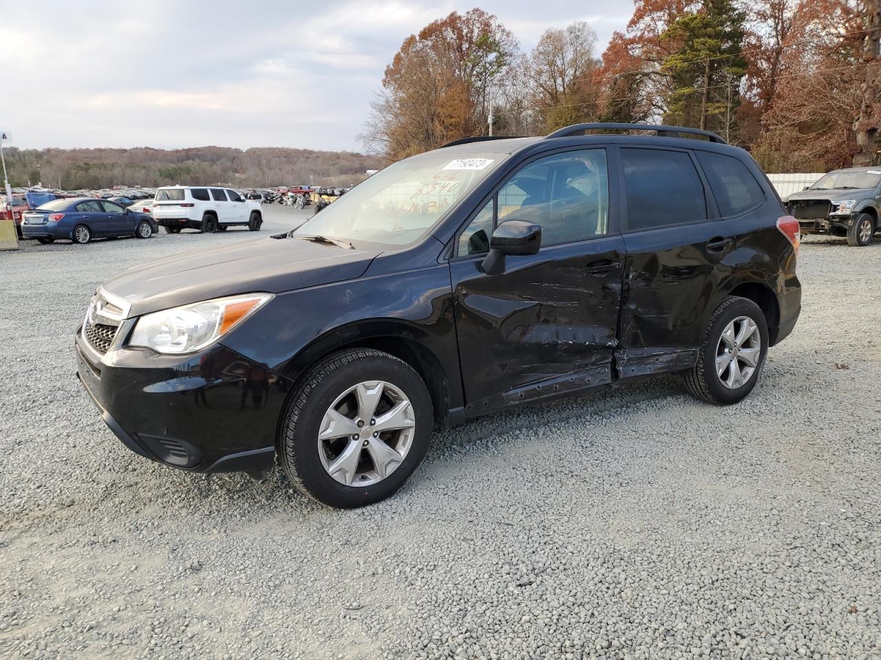 Image 1 of 2015 SUBARU FORESTER 2.5I PREMIUM 2015 with VIN JF2SJADCXFG448540