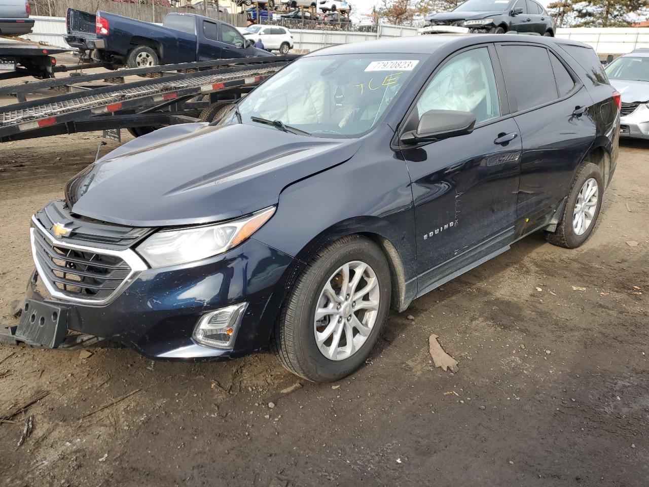 Image 1 of 2020 CHEVROLET EQUINOX LS 2020 with VIN 3GNAXSEV4LS633637