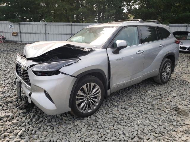 Изображение 1 2020 TOYOTA HIGHLANDER HYBRID PLATINUM 2020 с VIN 5TDEBRCH1LS006784
